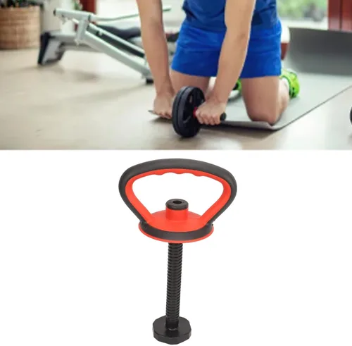 Vista 2 de Mango de pesas rusas ajustable, mango ergonómico, mango de pesas rusas, accesorios de entrenamiento de fuerza para gimnasio en casa, juego de 3