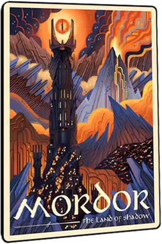 Vista 35 de Meksular Impresiones artísticas de pared de paisaje de la Tierra Media, pintura en lienzo, carteles de fantasía, imágenes de pared, para regalo