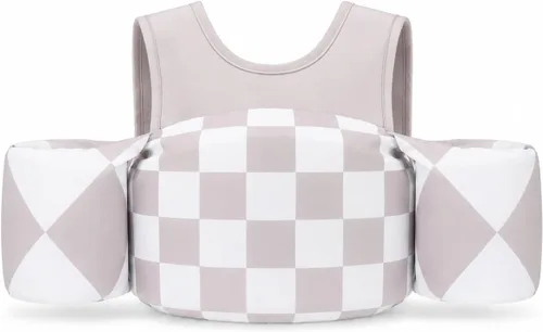 Vista 9 de KIDSco Swim Vest for Kids 30-50 lbs. A Puddle Jumper Swimming Float Aid with Shoulder Straps and Arm Water Wings. for Boys and Girls Aged 2-6