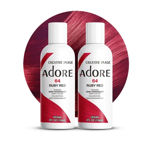 Vista 113 de Adore Tinte semipermanente verde para el cabello, vegano y sin crueldad, 4 onzas líquidas, 163 Green Apple (paquete de 1)