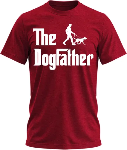 Vista 23 de My Dog Thinks I'm Cool - Camiseta divertida con diseño de perro y papá para Negro