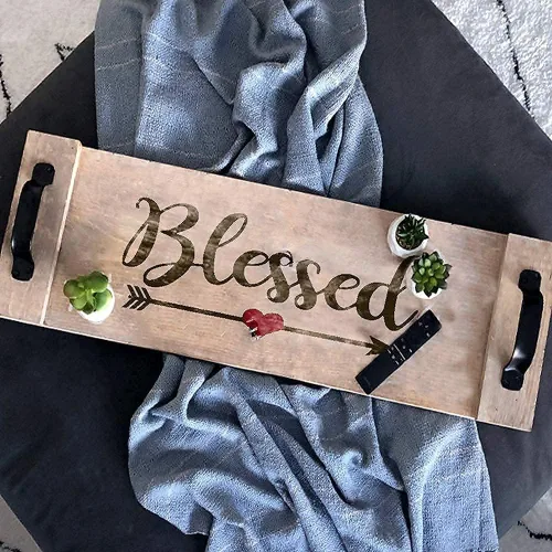 Vista 6 de Plantillas de palabras de granja, 6 plantillas inspiradoras para madera, lienzo y más, el juego de plantillas reutilizables incluye "This is Us