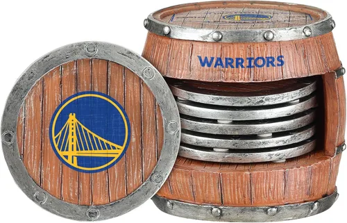 Vista 9 de FOCO NBA - Juego de 5 posavasos de barril