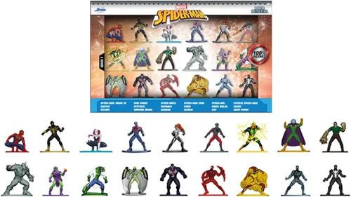 Vista 2 de Jada Toys Marvel - Paquete múltiple de figuras nano, Wave 7 253225027, multicolor