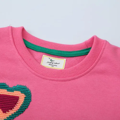 Vista 31 de Sudaderas para niñas pequeñas, cuello redondo, sin botones, de manga larga, para invierno, casual, ropa 2T-7T, Dinosaurio