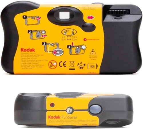 Vista 3 de Kodak Fun Saver con flash e ISO 400 27 exposiciones