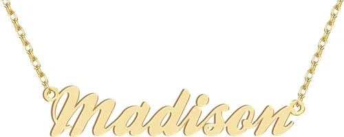 Vista 150 de Personalized Custom Name Pendant Necklace Stainless Steel for Women