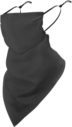 Vista 15 de Bufanda triangular reutilizable con cinta elástica para las orejas, protección solar UV