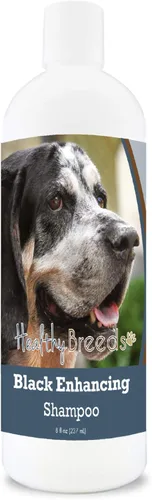 Vista 112 de Healthy Breeds Rottweiler Black Enhancing Shampoo - Limpiador suave con vitamina E, aloe y aceite de coco que añade brillo, brillo e intensidad a