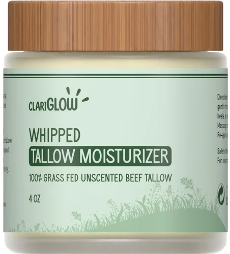 Vista 7 de Crema hidratante facial de sarga de ternera batida Crema de bálsamo facial 100% alimentado con pasto para piel de ternera Loción Bálsamo