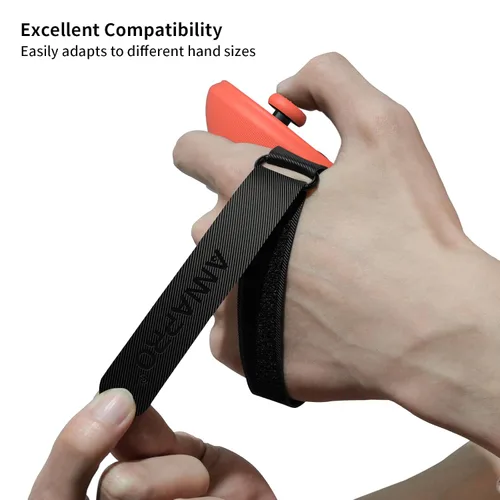 Vista 3 de ANNAPRO Controller Grips Cover for Meta Quest 3, with Adjustable Knuckle Strap and Battery Opening Protector, Silicone Face Pad Cover & Joystick