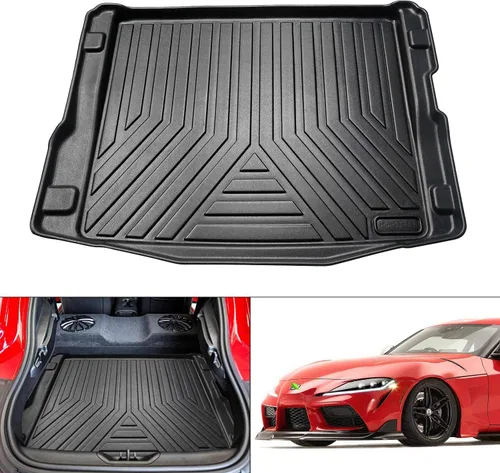 Vista 19 de KUST Alfombrilla de carga para maletero para Land Rover Discovery 4 LR4 2010-2016 (5/7 asientos) Cubierta trasera de goma Discoery 4 accesorios