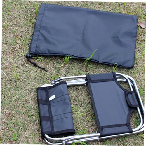 Vista 5 de Kisangel Taburete plegable Silla de aleación de aluminio al aire libre Taburete portátil para acampar
