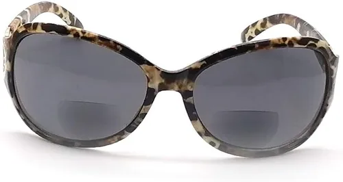 Vista 8 de 2 pares de lentes de sol de lectura bifocales para mujer, protección UV vintage