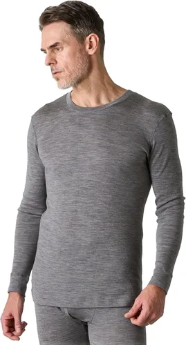 Vista 11 de LAPASA Mens 100% Merino Wool Base Layer Thermal Underwear Shirts Parte superior: Negro