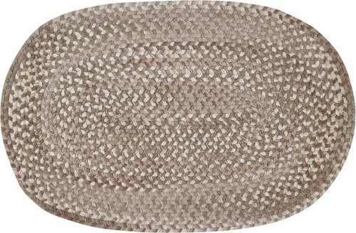 Vista 70 de Better Trends Alfombra trenzada degradada, ovalada, reversible y duradera, 100% algodón suave, ideal para cocina, sala de estar, dormitorio, tapete