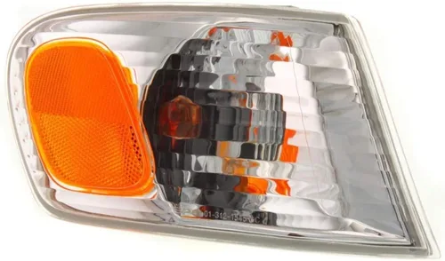 Vista 4 de I-MATCH AUTO PARTS Luz de señal delantera derecha del lado del pasajero Esquina de montaje de Fender ámbar y lente transparente para Toyota Corolla