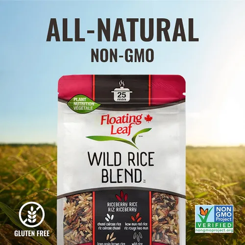Vista 8 de Floating Leaf Mezcla de arroz silvestre – 14 onzas, 1 unidad – Mezcla de arroz silvestre con arándano, arroz rojo y arroz integral – Sin gluten