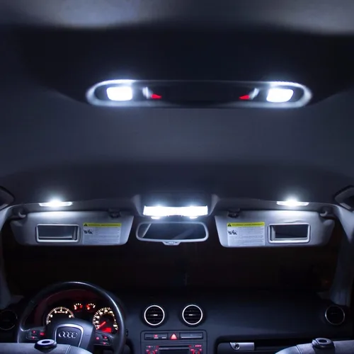 Vista 4 de Kit de paquete interior de luces LED blancas para Cadillac Escalade 2010-2012