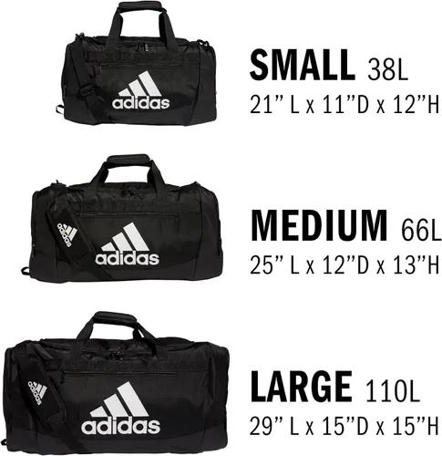 Vista 6 de adidas Bolsa Duffel de gimnasio unisex Defender 4.0 para hombres y mujeres
