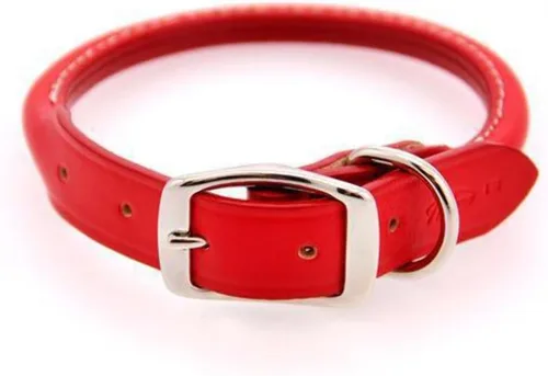 Vista 13 de Auburn Leathercrafters Collar de perro enrollado - 18 Verde