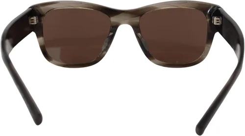 Vista 5 de Dolce & Gabbana Gafas de sol de mujer marrón acetato cuadrado DG338F, Marrón
