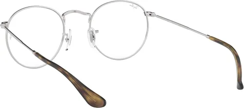 Vista 93 de Ray-Ban unisex-adult Rx3447v Round Metal Round Prescription Eyewear Frames