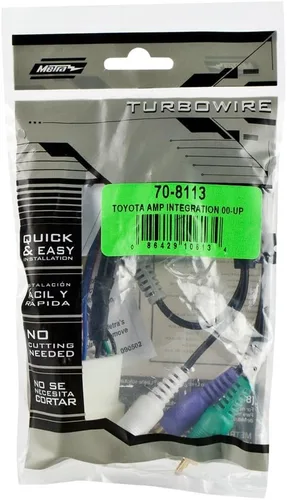 Vista 4 de Metra Arnés de integración de amplificador 70-8113 para vehículos Lexus