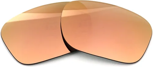 Vista 10 de IKON - Lentes polarizadas de repuesto para Oakley Crossrange XL OO9360, 24K espejo dorado
