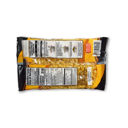 Vista 2 de La Moderna Pasta Shells, fideos, trigo duro, proteínas, fibra, vitaminas, 7 onzas (paquete de 5)
