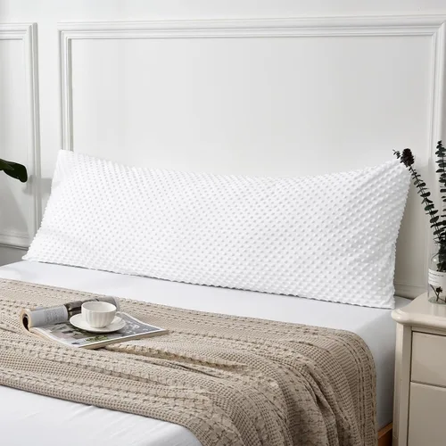 Vista 11 de PHF Minky - Funda de almohada de lunares de 18 x 18 pulgadas, paquete de 2 fundas de cojín de terciopelo real de burbujas de visón suave, acogedora
