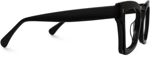 Vista 3 de Zeelool Marco de gafas cuadradas vintage para hombres y mujeres con lente transparente sin receta Dayana ZJGA998707