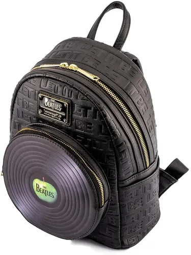 Vista 3 de Loungefly The Beatles Let It Be Vinyl Record - Bolso de hombro con doble correa para mujer, Multi, Moderno