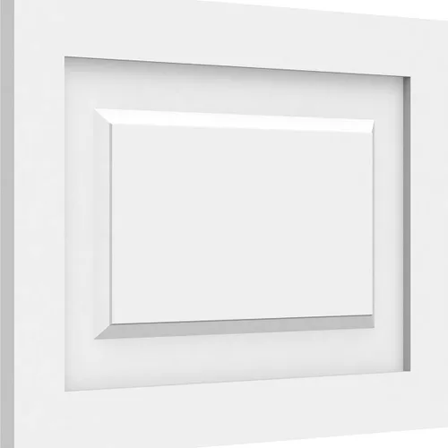 Vista 51 de Ekena Millwork Panel de pared decorativo Harrison de 12 pulgadas de ancho x 12 pulgadas de alto x 5/8 pulgadas de alto