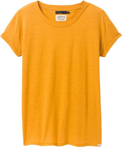 Vista 3 de prAna Camiseta Cozy Up - Mujer, Golden Hour Heather