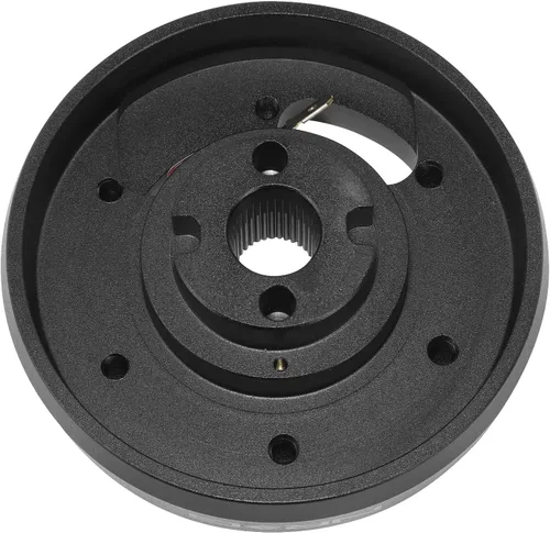 Vista 5 de NRG Innovations Buje corto para volante estilo carreras, aluminio anodizado 6061-T6, adaptador de liberación rápida con patrón de pernos de 0.236 x