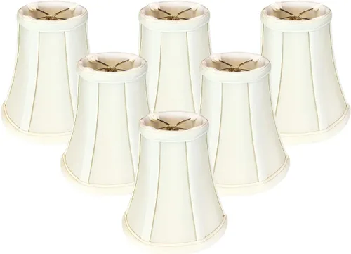 Vista 62 de Royal Designs, Inc. BSO-704FC-6AGL True Bell - Pantalla básica para lámpara con clip de llama, 3.5 x 6 x 6.25, dorado antiguo