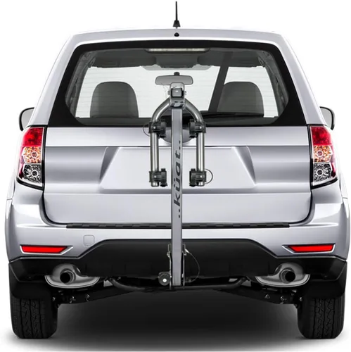 Vista 5 de KUAT Beta - Portabicicletas montado en enganche Estilo colgante duradero ligero recubierto de polvo de aluminio plegable inclinable hacia abajo