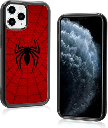 Vista 23 de Funda para teléfono Araña, a prueba de golpes, bonita funda protectora para teléfono con diseño de telaraña diseñada compatible con iPhone 11 Pro 11