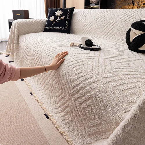 Vista 40 de ROOMLIFE Manta de sofá estilo azteca boho para sillones de 2/3 cojines, fundas de sofá lavables y antideslizantes aptas para mascotas, protector