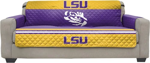Vista 49 de Pegasus Sports NCAA - Funda protectora de microfibra para muebles con correas elásticas