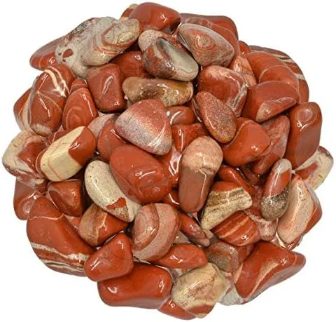 Vista 23 de Hypnotic Gems Materiales: 1 libra nuevas piedras pulidas de jaspe de África - Pequeñas - 0.75" a 1" - Rocas pulidas y piedras preciosas para arte