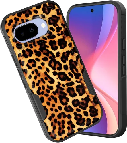 Vista 25 de Funda para Pixel 6A, funda híbrida de doble capa resistente a prueba de golpes de policarbonato duro de silicona suave TPU para Google Pixel 6A