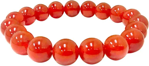 Vista 38 de Gem Avenue Handmade Round Bead Stretch Bracelet Unisex Natural Stone Beaded Jewelry for Men & Women, Elastic Wristband for Daily Wear
