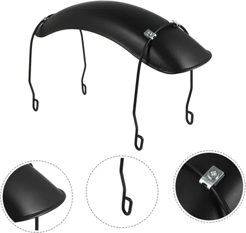 Vista 4 de Protector de lodo para motocicleta, protector de neumáticos de motocicleta, guardabarros para motocicleta, carenado delantero, protector de barro