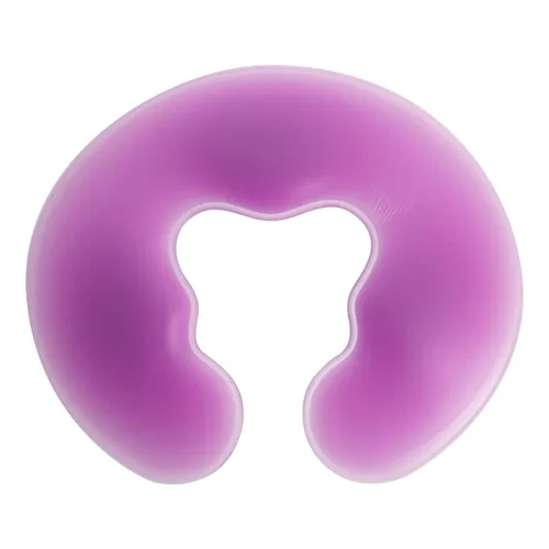 Vista 10 de Beaupretty Almohada de viaje boca abajo almohada boca abajo en forma de U: cojín de cara de salón de belleza, almohada de cara de mesa de masaje