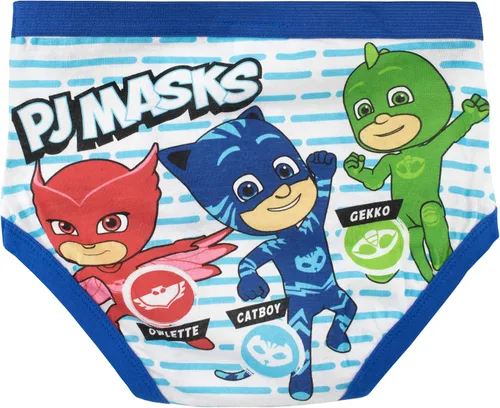 Vista 3 de PJ Masks Ropa interior Catboy Gekko Owlette para niños, Multi