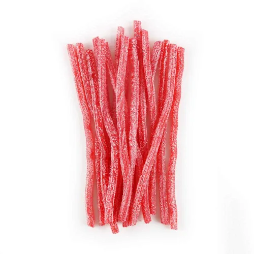 Vista 6 de Sour Punch Straws - Caramelos masticables con sabor a fresa, bandeja de 2 onzas (paquete de 24)