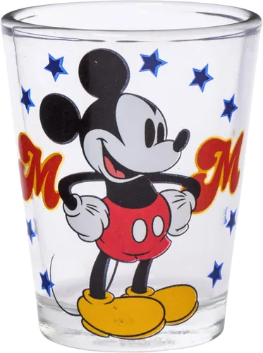 Vista 3 de Silver Buffalo Disney Classic Mickey Mouse - Paquete de 4 mini gafas, 1.5 onzas