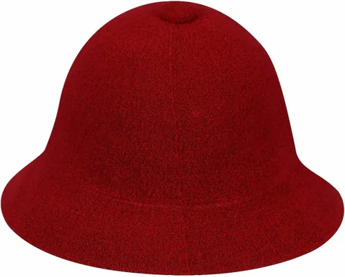 Vista 7 de Kangol Bermudas casuales para hombre y mujer Escarlata